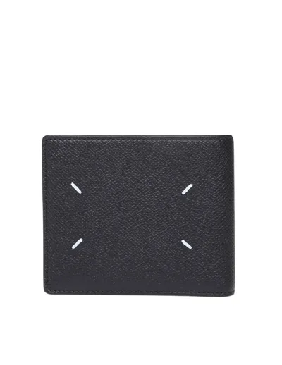 Maison Margiela Black Leather Horizontal Wallet