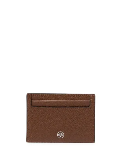 Mulberry Logo-embellished Cardholder In Brown