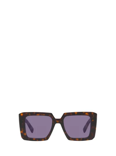 Prada Eyewear Square Frame Sunglasses In Multi