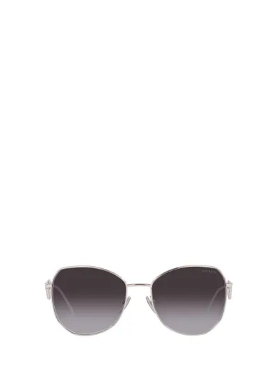 Prada Eyewear Cat In Silver