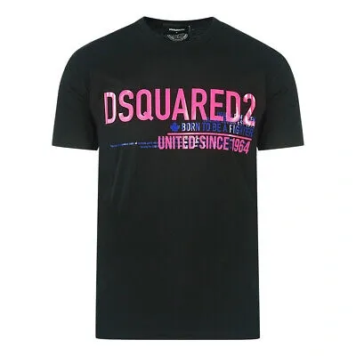 Pre-owned Dsquared2 Herren T-shirts S71gd0949 S22427 900 T-shirt