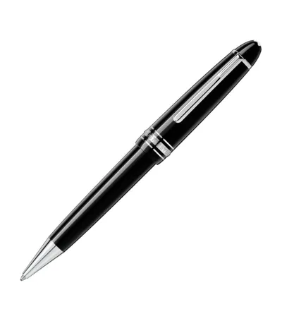 Montblanc Meisterstuck Midsize Platinum Black Ballpoint Pen 114185