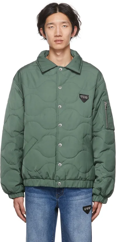 Stolen Girlfriends Club Green Explorer Utility Jacket In Muted Green