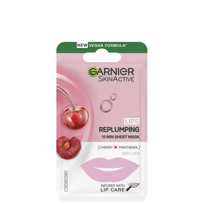 Garnier Skinactive Moisture Bomb Cherry Lip Mask 5g