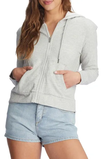 Roxy Beach Dreams Full Zip Hoodie In Heritage Heather