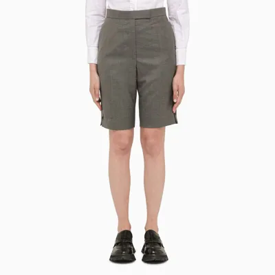 Thom Browne Grey Bermuda Shorts