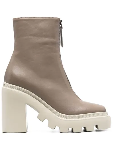 Vic Matie Vic Matié Women's Grey Other Materials Ankle Boots