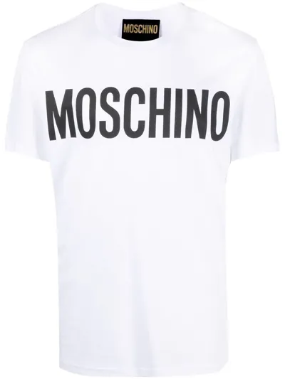 Moschino White Cotton T-shirt