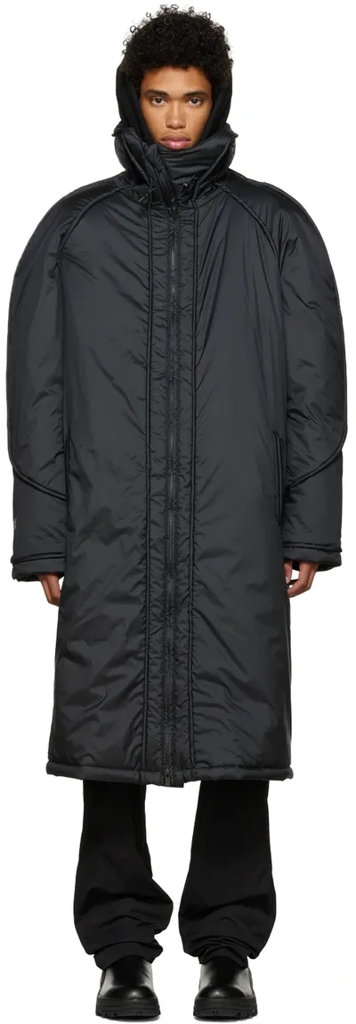 Mcq By Alexander Mcqueen Black Tech Duvet Jacket