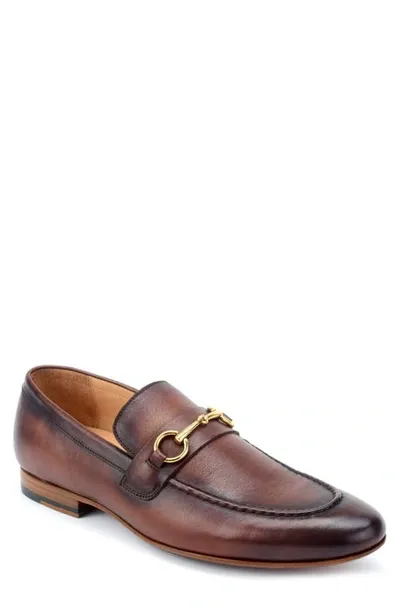 Warfield & Grand Holland Bit Loafer In Cognac