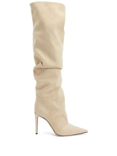 Giuseppe Zanotti Gz Gala Thigh-high 105mm Boots In Brown