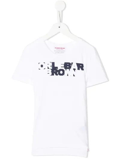 Orlebar Brown Logo-print Cotton T-shirt In Weiss