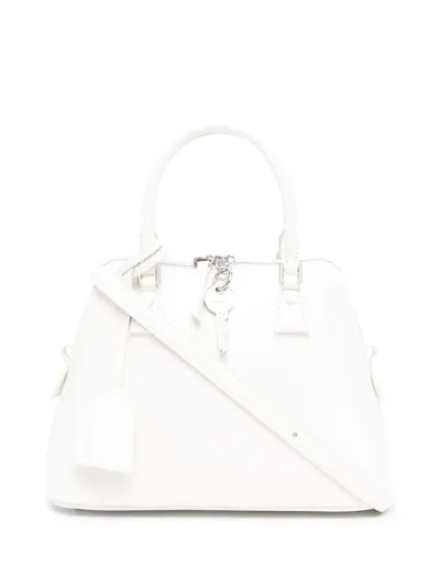 Maison Margiela Mini 5ac Tote Bag In Neutrals