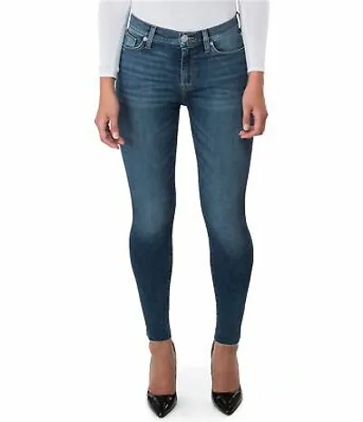 Pre-owned Hudson Damen Blair Hautenge Jeans, Blau, 24