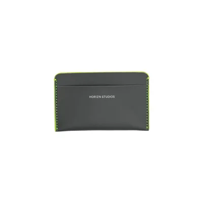 Horizn Studios Card Holder Card Holders In Graphite,neon Green