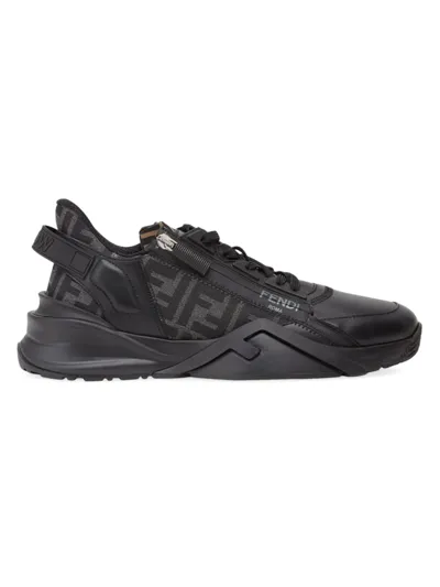 Fendi Flow Sneakers In Black