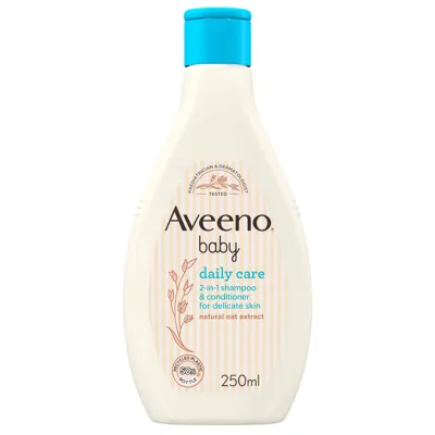 Aveeno Baby Daily Care 2-in-1 Shampoo And Conditioner 250ml