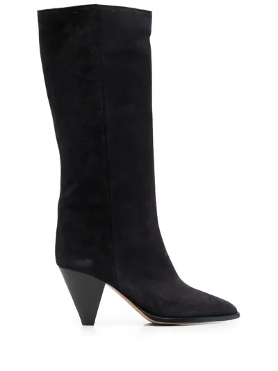 Isabel Marant Lispa Knee-length Boots In Black