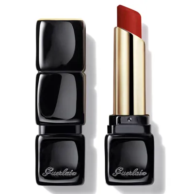 Guerlain Kisskiss Tender Matte 16 Hour Comfort Lightweight Luminous Matte Lipstick 2.8g (various Sha In 940 My Rouge