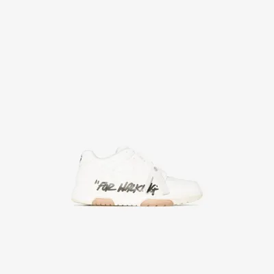 Off-white White Out Of Office Leather Sneakers