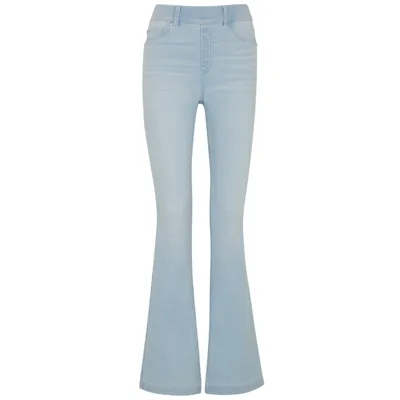 Spanx Light Blue Flared Jeans