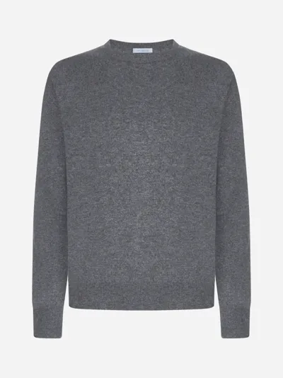 Malo Gray Cashmere Sweater In Grey