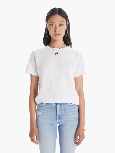 Velva Sheen Rolled Short Sleeve Tee Shirt Tee Shirt In White