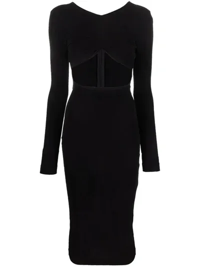 Dsquared2 D2 Dress In Black