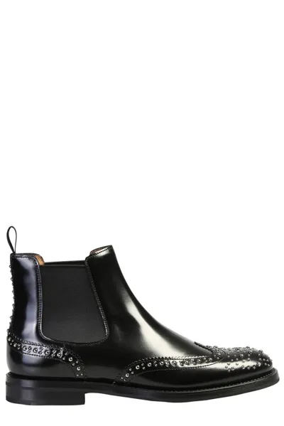 Church's Chelsea Boots In Black Leather