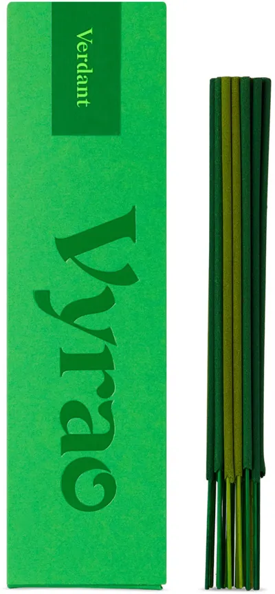 Vyrao Green Verdant Incense Stick Set In Na