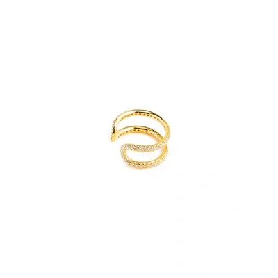 Ragbag Gold-plated Silver Ear Cuff