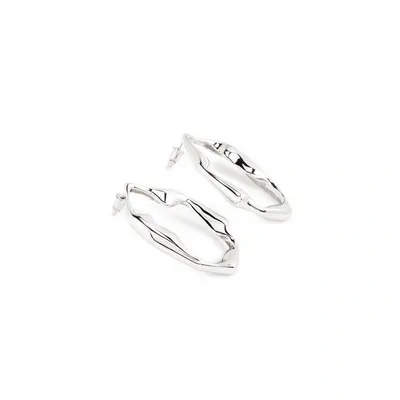 Ragbag Organic Silver Earrings