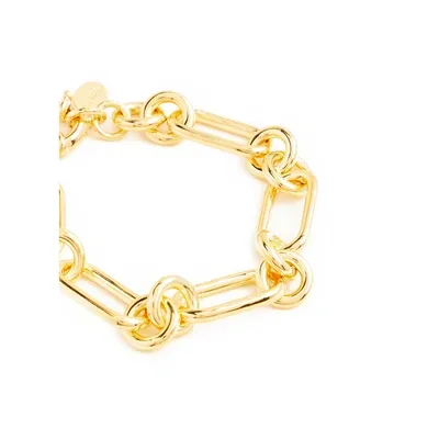 Ragbag Bracelet In Gold-plated Silver