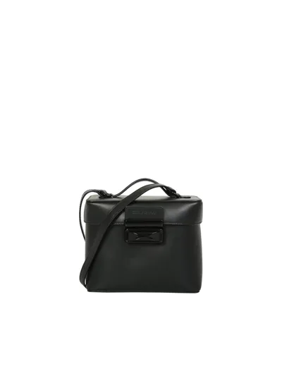 Gia Borghini Combining Practicality With Style,  Present This Tote Bag Featuring A Boxy Silhouette In Black