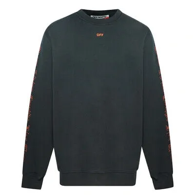 Pre-owned Off-white Off White Herren Sweatshirts Omba003f16192092 1021 Jumper