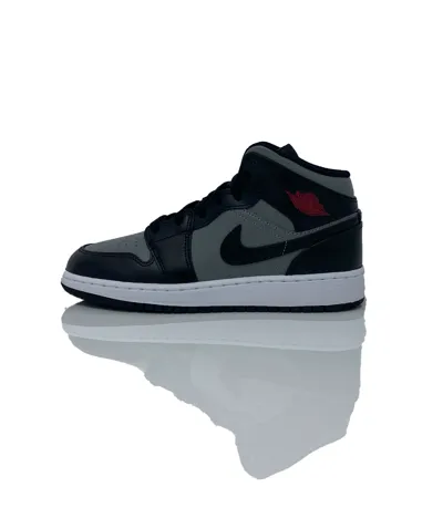 Pre-owned Nike Air Jordan 1 Shadow Red Gs | Black / Gym Red - Particle Grey | 554725-096