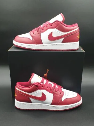 Pre-owned Nike Air Jordan 1 Low Cardinal Red Gr.40