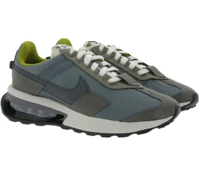 Pre-owned Nike Air Max Pre-day Lx Damen Sneaker Nachhaltig Retro-turnschuhe Blau/grau