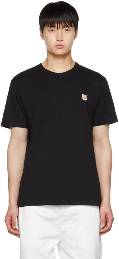 Maison Kitsuné Black Fox Head T-shirt