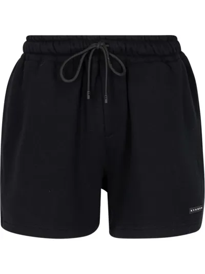 Stampd Men's Strike Logo Sweat Shorts In Black