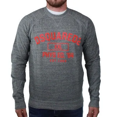 Pre-owned Dsquared2 Herren Sweatshirts S74gu0176 860m Jumper