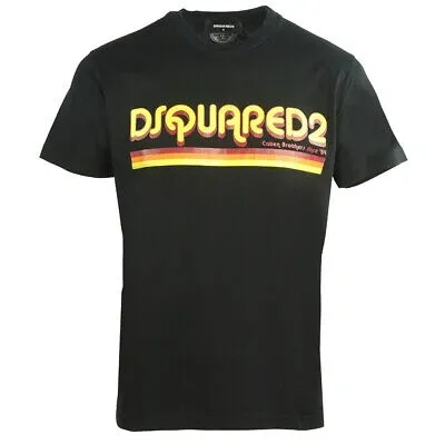 Pre-owned Dsquared2 Herren T-shirts S71gd0887 S22427 900 T-shirt