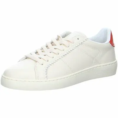 Pre-owned Scotch & Soda Damen Sneaker Plakka 24731619/s146 Weiss 1257154