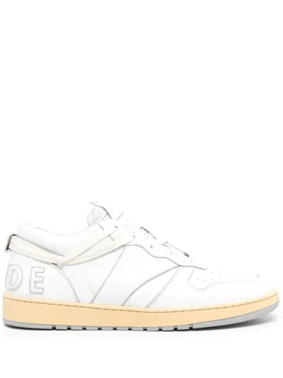 Rhude Rhecess Low-top Sneakers In White