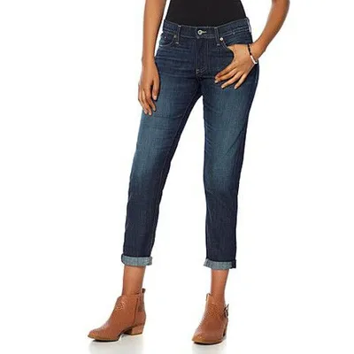 Pre-owned Lucky Brand Damen Jeans Sienna Boyfriend Strand Bremse Stretch