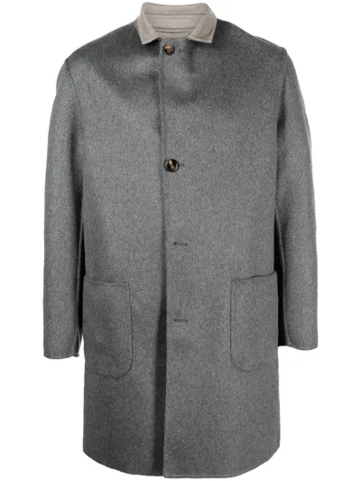 Kired Parana Single-breasted Coat In Grey