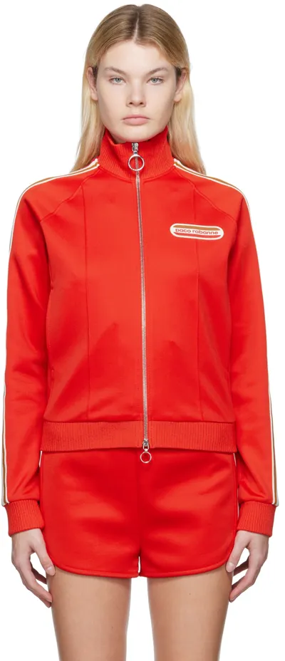 Rabanne Red Raglan Jacket