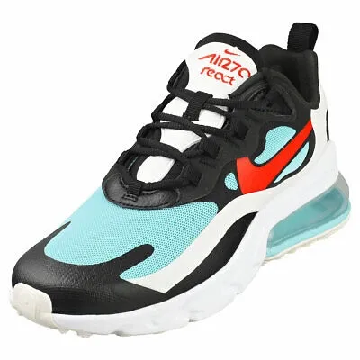 Pre-owned Nike Air Max 270 React Damen Black Multicolour Sneaker Mode - 36.5 Eu