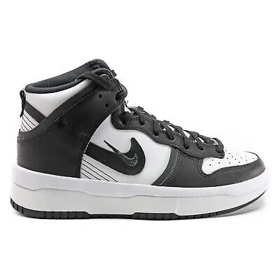 Pre-owned Nike Damen Trainer Dunk High Up Casual Lace-up High-top Outdoor Leder