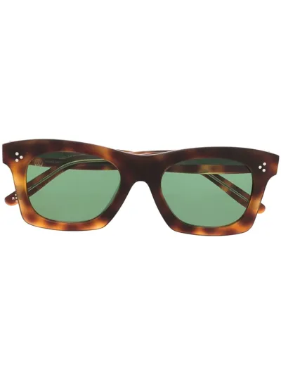 Retrosuperfuture Martini Tabacco Square-frame Sunglasses